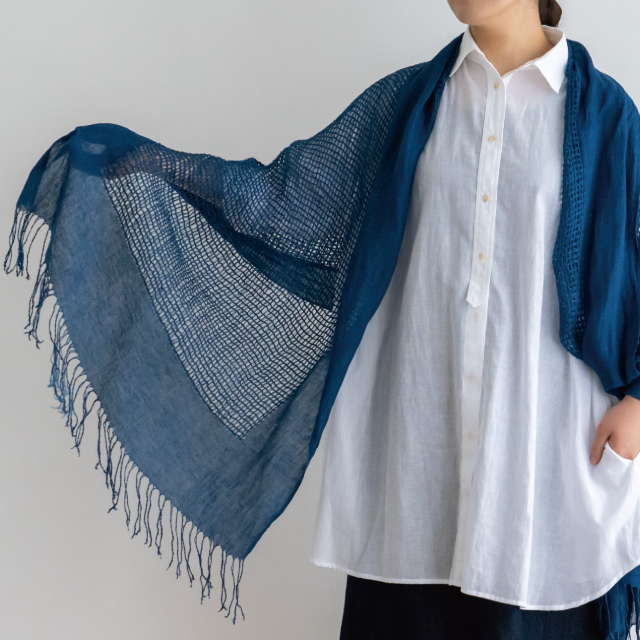 草木染め⚫︎グレーと青のグラデーション ヨガパンツ⚫︎ゆったり リラックス 草木染め⚫︎グレーと青のグラデーション ヨガパンツ⚫︎ゆったり